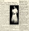 1952 (Jun 8) Raliegh Register Baker-Denbow wedding