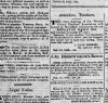 John Denbow (1797-1862) appointment of estate administrator newspaper clipping