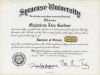 Magdalena Kaehler - Syracuse University Diploma